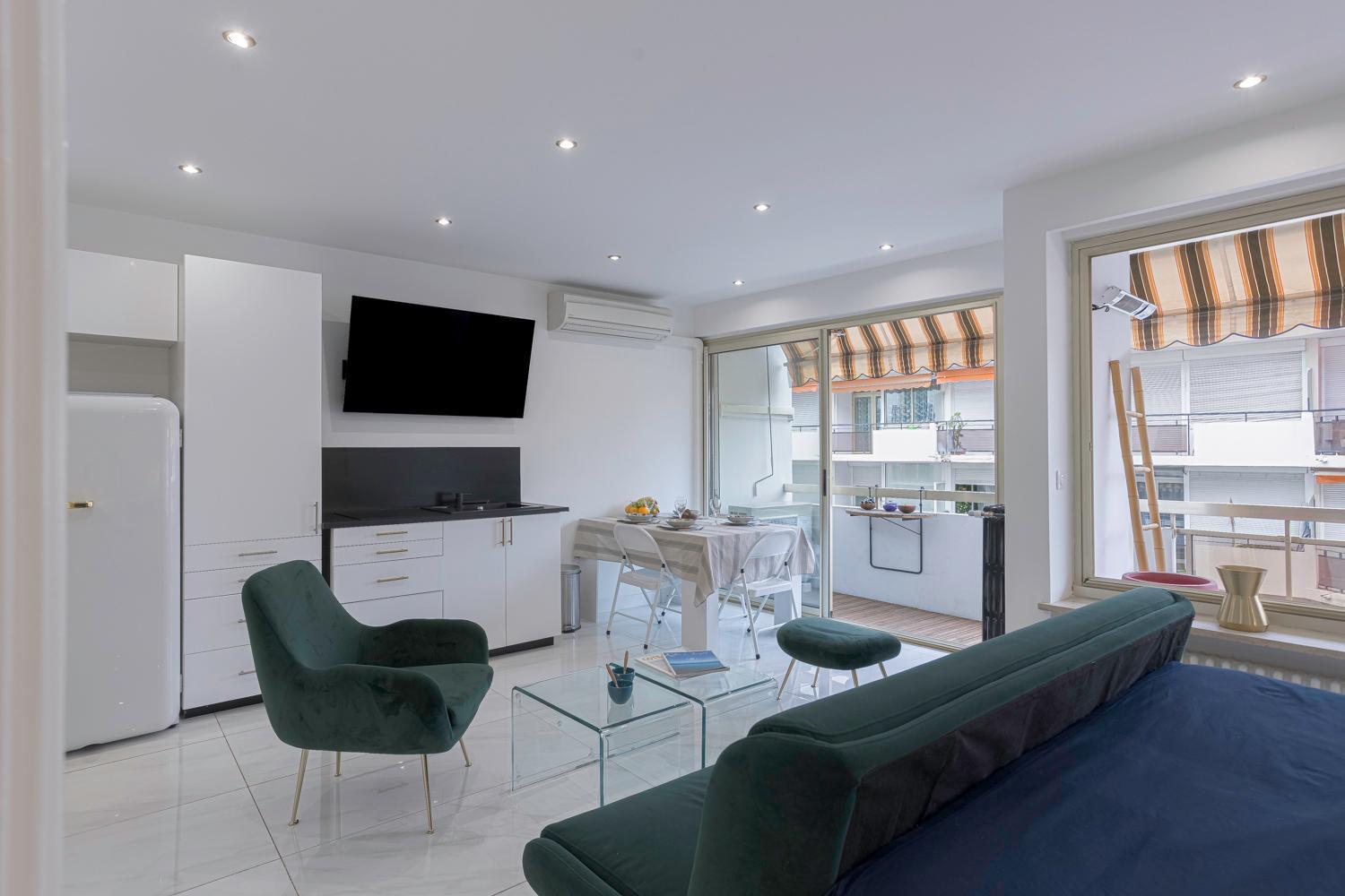 Luxury Maubourg - Vue Mer - Croisette 50M Plage - Clim - Terrasse Cannes Exterior foto